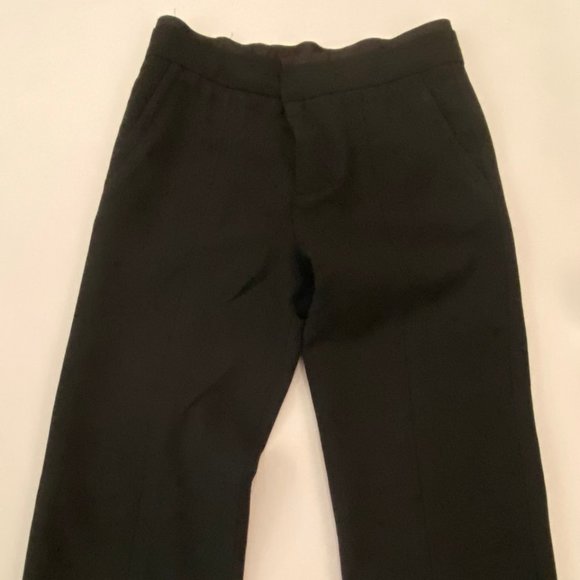 Black Marc Jacobs awesome cropped wide-legged wool culottes size 4! - Picture 1 of 13